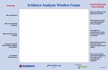 Load image into Gallery viewer, Evidence Analysis Window Frame (Secondary)

