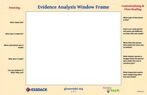 Evidence Analysis Window Frame (Elementary)