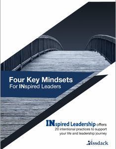 Four Key Mindsets For INspired Leaders Book + Card Deck Bundle