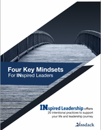 Four Key Mindsets For INspired Leaders Book + Card Deck Bundle